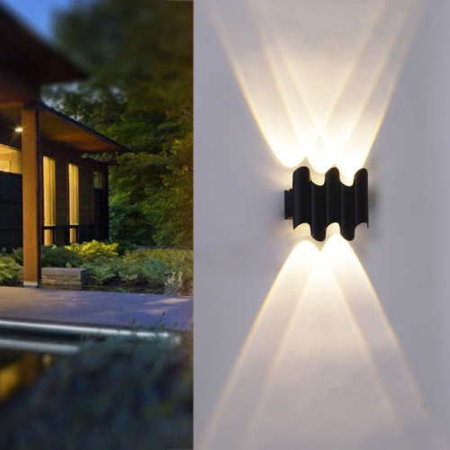 Уличный настенный светодиодный светильник Reluce 86851-9.2-005KT LED5W BK фото 2