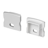 Заглушка LINE-1715 SILVER с отверстием Arlight 054382