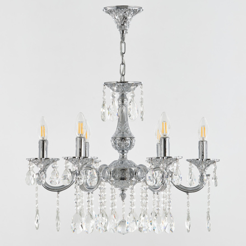 Люстра с хрустальными подвесками AL78101/6/175 A Ni Bohemia Ivele Crystal (Богемия Ивеле Кристалл) фото 3 Люстра с хрустальными подвесками AL78101/6/175 A Ni Bohemia Ivele Crystal (Богемия Ивеле Кристалл) фото 3