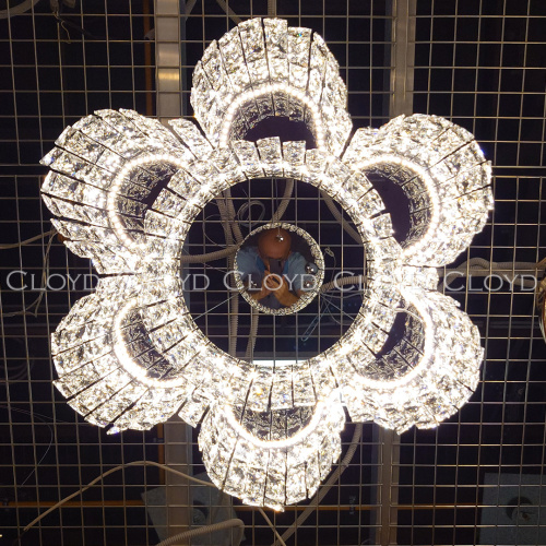 Люстра Cloyd ANTREA-B C1 / Ø80 см - хром (арт.11628) фото 2