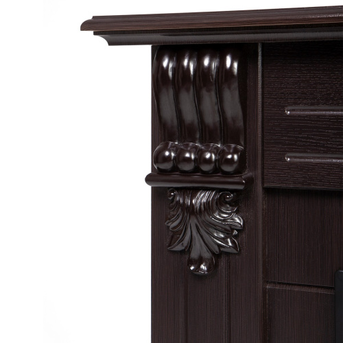 Каминокомплект OTTAWA/ПРАГА Венге с очагом Электроочаг MAJESTIC LUX/МАДЖЕСТИК фото 7