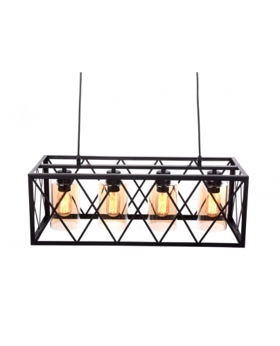 Подвесной светильник Lumina Deco Nortis LDP 11535-4 BK фото 5 Подвесной светильник Lumina Deco Nortis LDP 11535-4 BK фото 5