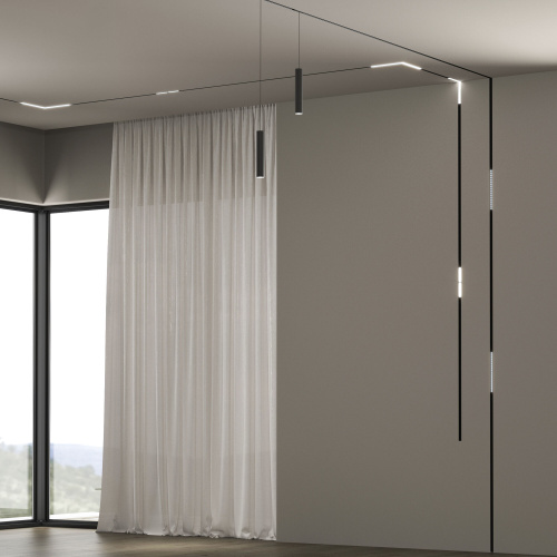 Трековый светильник 24W 4200K Link черный Slim Magnetic 85029/01 фото 5