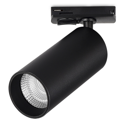 ST382.436.10 Св-к трек. Черный LED 1*10W 3000K 900Lm Ra>90 24 IP20 DxH- 220V BASE фото 2