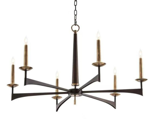 Люстра подвесная Alfa Light F1124-01 D680*H690 BK+COPEER Люстра подвесная Alfa Light F1124-01 D680*H690 BK+COPEER