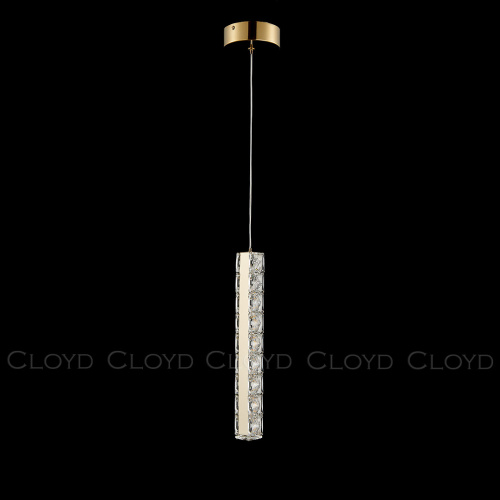 Подвесной светильник Cloyd ELATA P1 / выс. 38 см - золото (арт.11558) фото 2