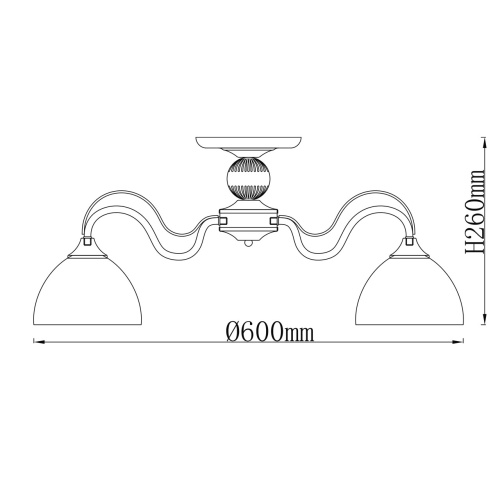 Люстра потолочная De City Olimp 318015003 фото 5