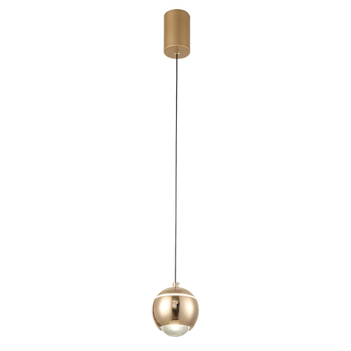 Светильник подвесной Crystal Lux CARO SP LED GOLD фото 2