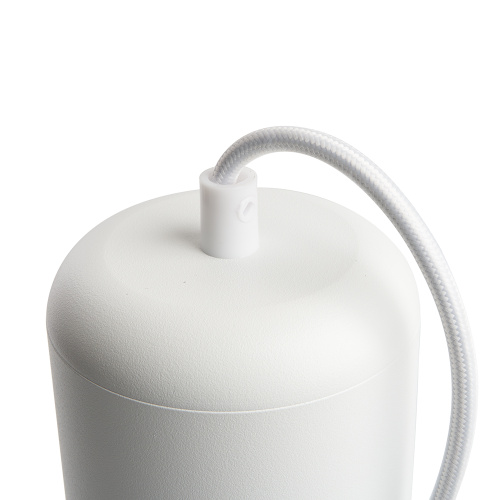 Светильник потолочный Feron HL3658 Barrel ECHO levitation  12W, 230V, GX53, белый, с антибликовой сеточкой, на подвесе 1,7 м фото 4