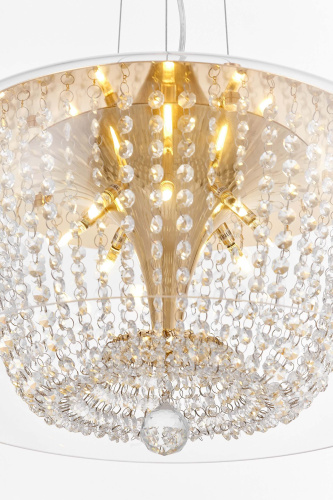 Подвесной светильник Lumina Deco Disposa LDP 7018-500 PR+F.GD фото 5