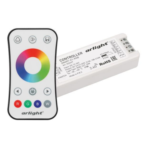 Контроллер Arlight Smart-RGB-SET-Ring 034807 Контроллер Arlight Smart-RGB-SET-Ring 034807