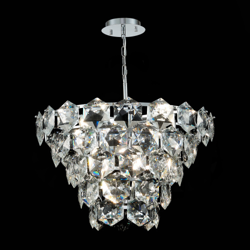 SL1631.103.09 Люстра подвесная ST-Luce Хром/Прозрачный E14 9*40W VITERBO фото 8