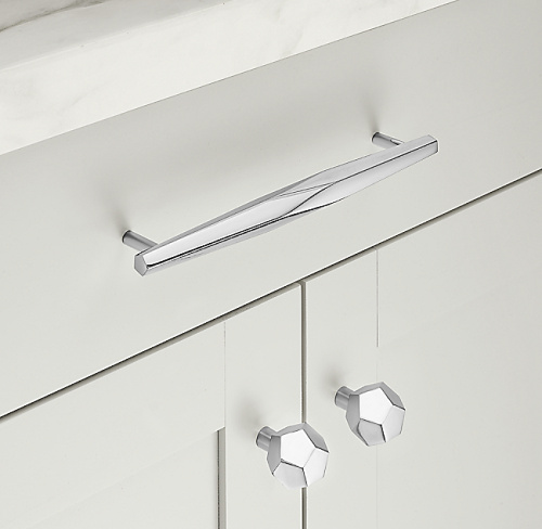 Ручка-кнопка Camden d.3.2 Polished Chrome фото 3