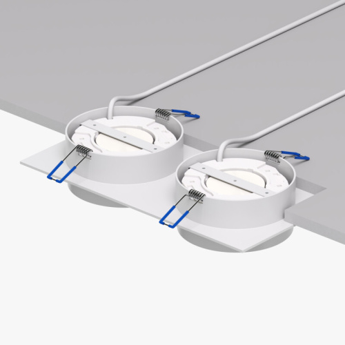DK2092-WH Встраиваемый светильник FLAT, IP 20, до 15 Вт, GX53, LED, белый, алюминий фото 4