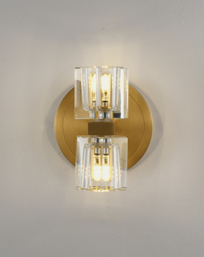 Светильник настенный Moderli V11016-2W Brass фото 2