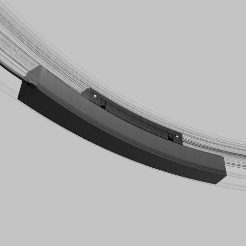 Slim Magnetic Блок питания 200W для радиусного шинопровода черный Ø 1200mm 95058/00