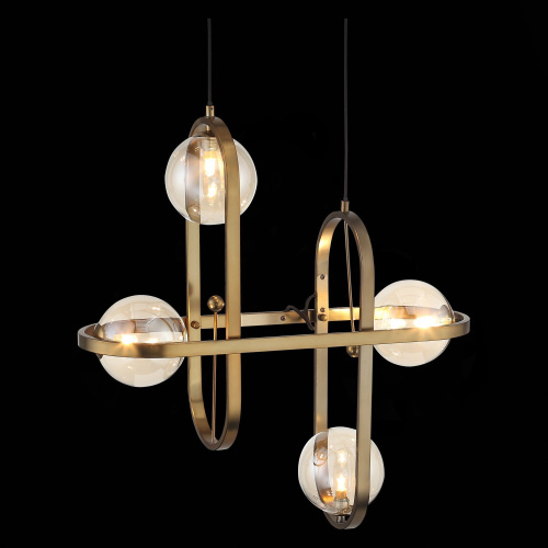 SL1201.203.04 Светильник подвесной ST-Luce Бронзовый/Коньячный G9 4*5W CIRCONO фото 8