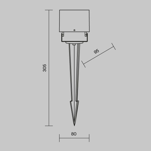 Ландшафтный светильник Outdoor O309FL-L8B3K фото 9