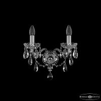 Бра хрустальные 1415B/2/141 Ni Bohemia Ivele Crystal (Богемия Ивеле Кристалл)