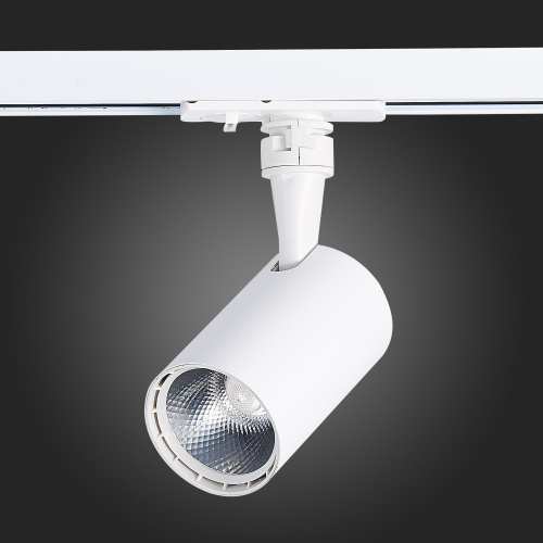 ST351.536.10.24 Св-к трек. Белый LED 1*10W 3000K 900Lm Ra?80 24° IP20 L98xW59xH154 100-240V BASE фото 6