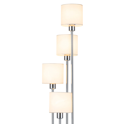 Напольный светильник Escada 1109/4 E14*40W Chrome/Beige фото 5 Напольный светильник Escada 1109/4 E14*40W Chrome/Beige фото 5
