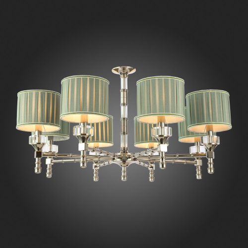 SL1121.103.08 Люстра подвесная ST-Luce Никель/Оливковый E14 8*40W OLEO фото 7