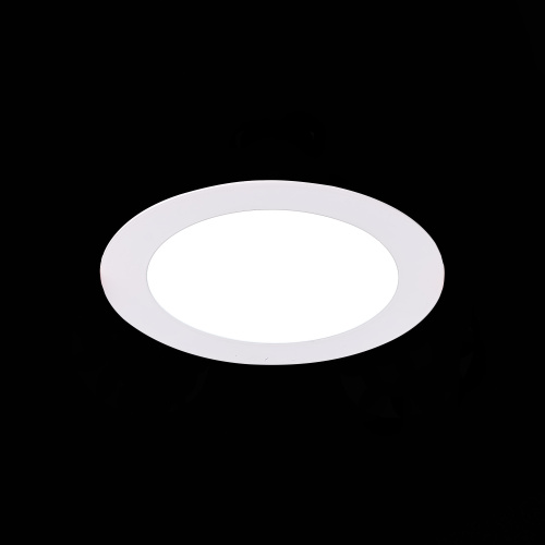 ST210.538.08 Св-к встр. Белый LED 1*8W 3000K 640Lm Ra80 110° IP20 D120xH30 220-240V Встраиваемые светильники фото 8