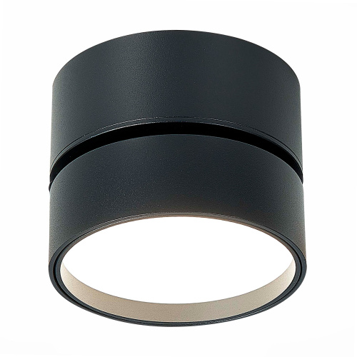 ST651.442.14 Светильник потолочный поворотный Черный LED 1*14W 4000K 1 100Lm Ra>90 120° IP20 D105xH8 Накладные светильники фото 4