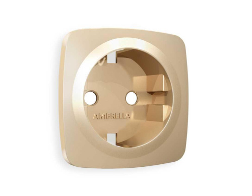 Лицевая панель розетки AMBRELLA VOLT OP6060 Лицевая панель розетки AMBRELLA VOLT OP6060