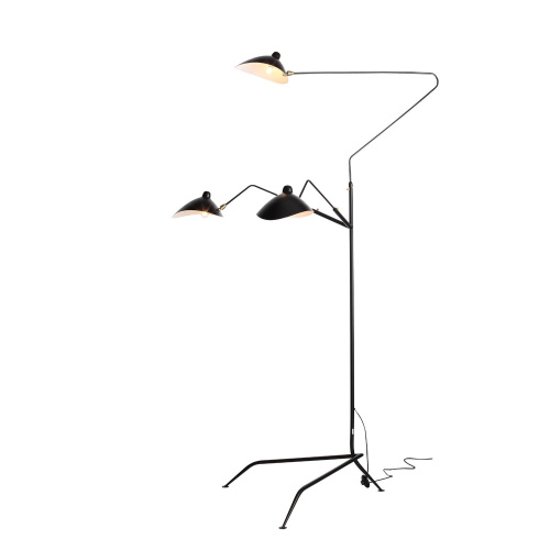 SL305.405.03 Торшер ST-Luce Черный/Черный, Белый E27 3*60W SPRUZZO фото 8