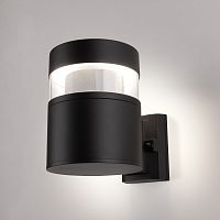 Уличный настенный светодиодный светильник Черный 1530 TECHNO LED  черный
