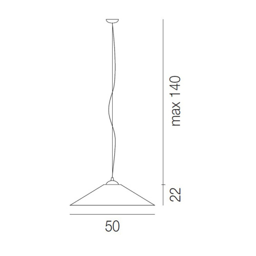 Подвесной светильник SP SOSPESE C blue фото 3