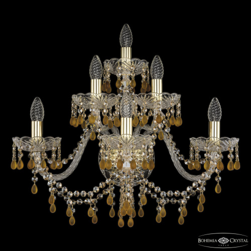 Бра хрустальные 1410B/3+2+1/240/XL G V1003 R721 Bohemia Ivele Crystal (Богемия Ивеле Кристалл)
