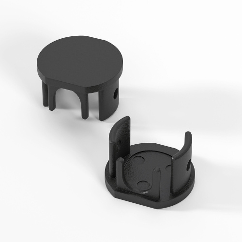 Mini Magnetic Заглушки для шинопровода Round 2шт 85202/00 фото 3