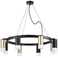 Комплект с подвесной люстрой Lightstar Rullo (571018+214440-4+214437-4+202431-8) LR0184043741