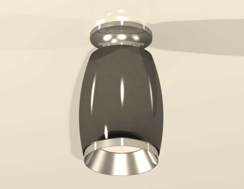 Комплект накладного светильника Ambrella light Techno Spot XS1123040 DCH/PSL черный хром/серебро полированное (N6903, C1123, N7032) фото 2
