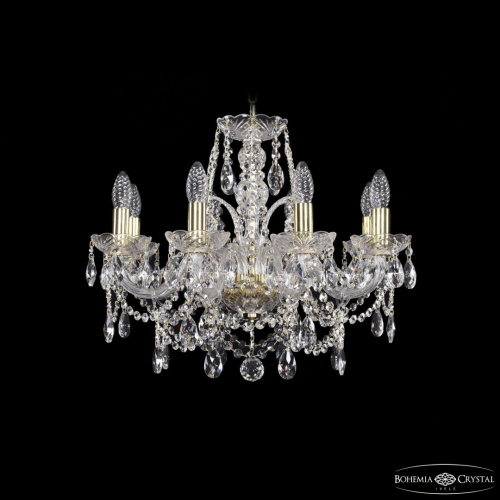Люстра хрустальная 1411/8/195 G Люстра хрустальная 1411/8/195 G
