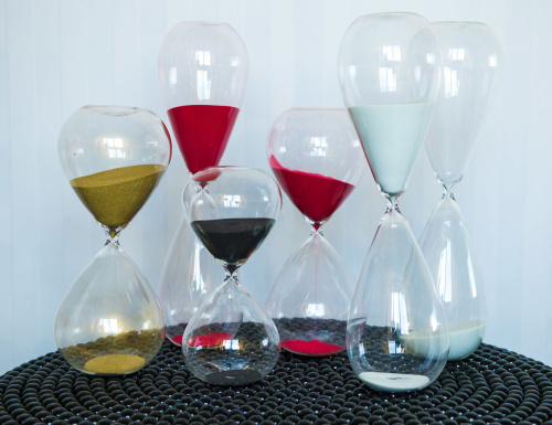 Часы Sandglass ball S black фото 2