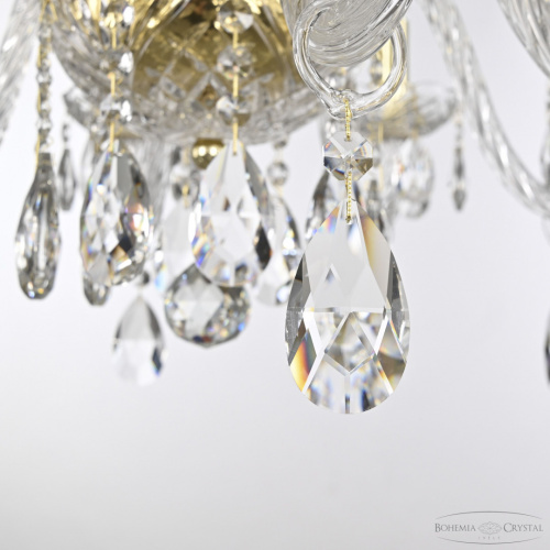 Люстра хрустальная 118/10/240 G Bohemia Ivele Crystal (Богемия Ивеле Кристалл) фото 3