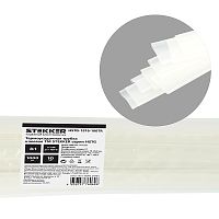 Термоусадочная трубка клеевая STEKKER HSTG-1916-100TR, длина 100 см., коэф. усадки 3:1