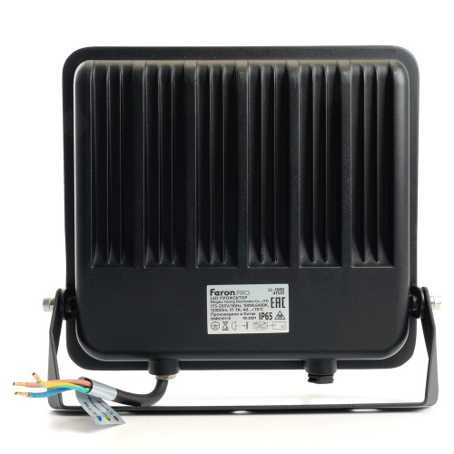 Светодиодный прожектор Feron.PRO LL-1000 IP65 100W 6400K  черный фото 6