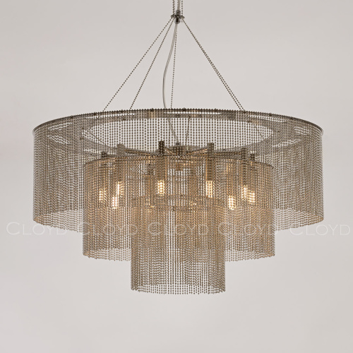 Люстра Cloyd ONASSIS C10 / Ø60 см - никель сатин (арт.11359) фото 4