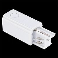 ST030.509.10L Левый Токоподвод для трехфазного шинопровода ST-Luce Белый TRACE