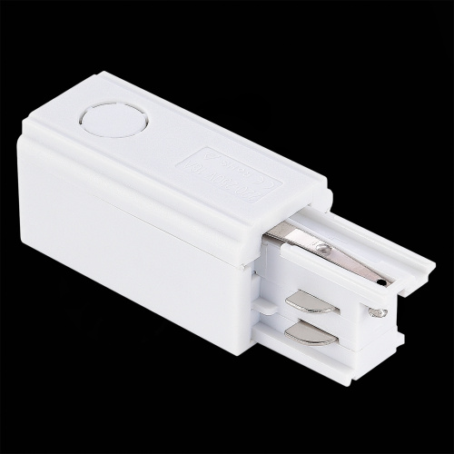 ST030.509.10L Левый Токоподвод для трехфазного шинопровода ST-Luce Белый TRACE