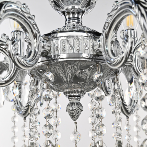 Люстра с хрустальными подвесками AL79101/6/175 A NW Bohemia Ivele Crystal (Богемия Ивеле Кристалл) фото 2