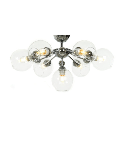 Потолочная люстра Lumina Deco Devoli LDC 8040-7 CHR+PR фото 3