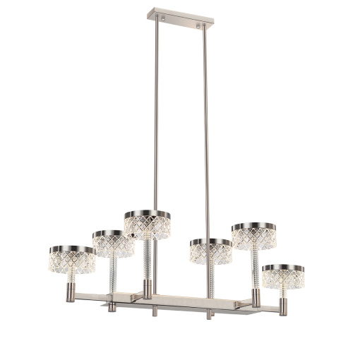 Люстра MD21020075-6B satin nickel фото 2