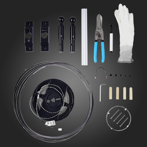 ST961.437.14 Тросовая световая система ST-Luce Черный LED 1*13,5W 3000K RAY фото 6