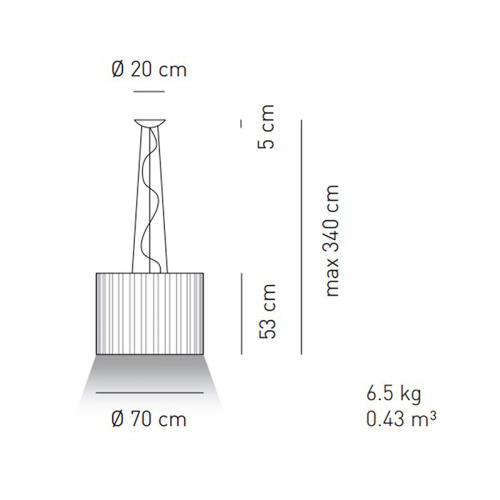 Подвесной светильник SP SKR 070 Black/White фото 4