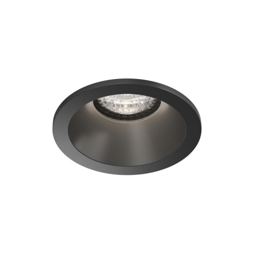 Встраиваемый влагозащищённый светильник COVE, IP44, до 15 Вт LED, GU10, алюминий, чёрный фото 3